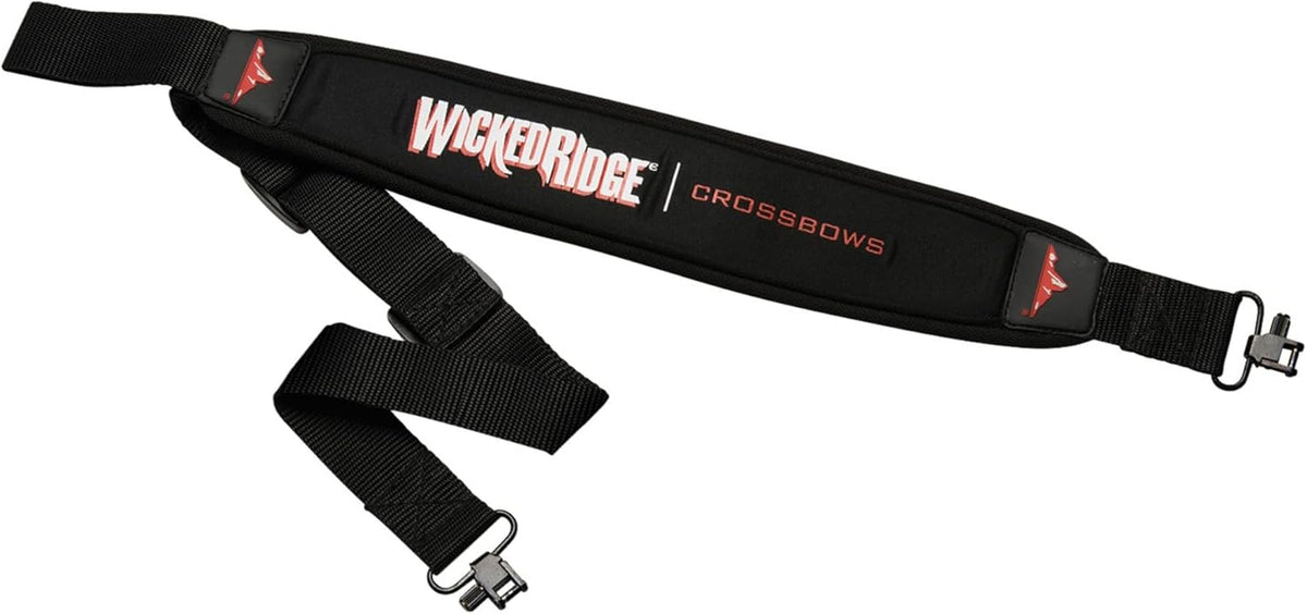 Wicked Ridge Neoprene Crossbow Sling - Adjustable 1.25” Shoulder Strap with Thumb Loop