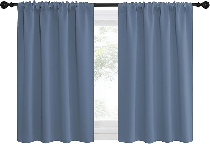 NICETOWN RV Blackout Curtains for Camper Windows, Short Blackout Curtains &
