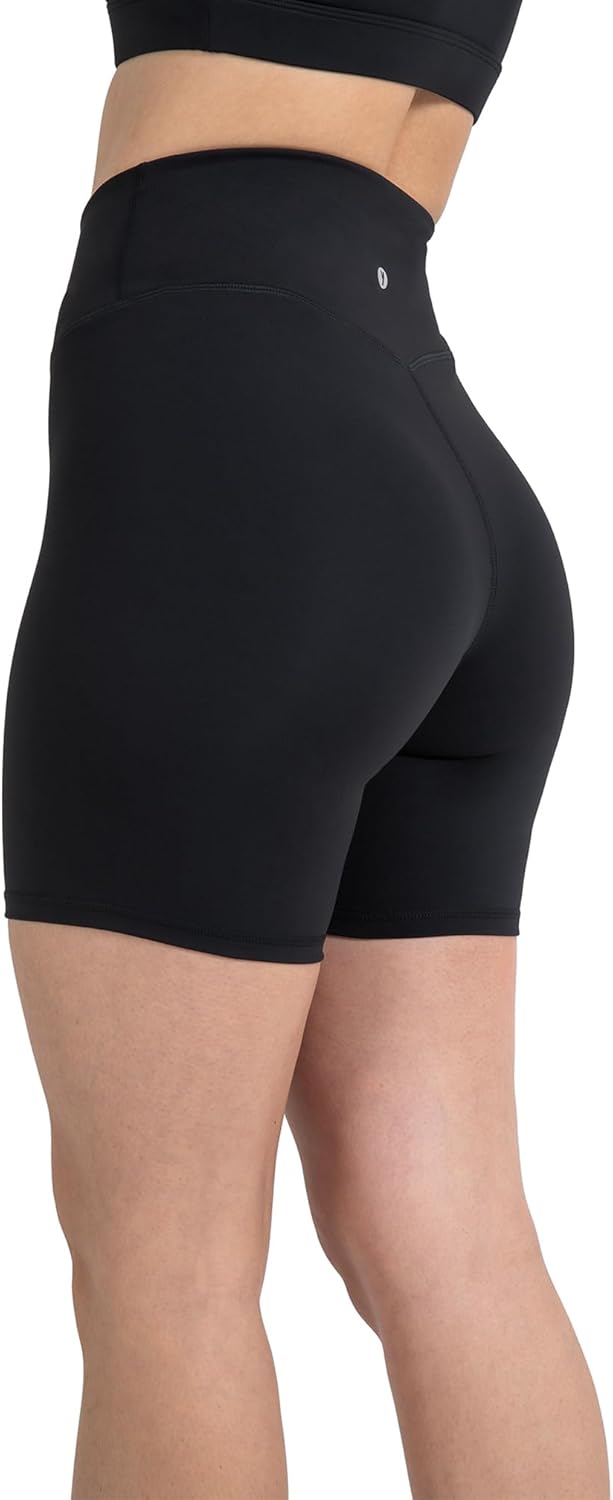 YITTY UltraLuxe High Waist Biker Shorts - Squat Proof, Tummy Control | 3''/6'' for Yoga & Workout