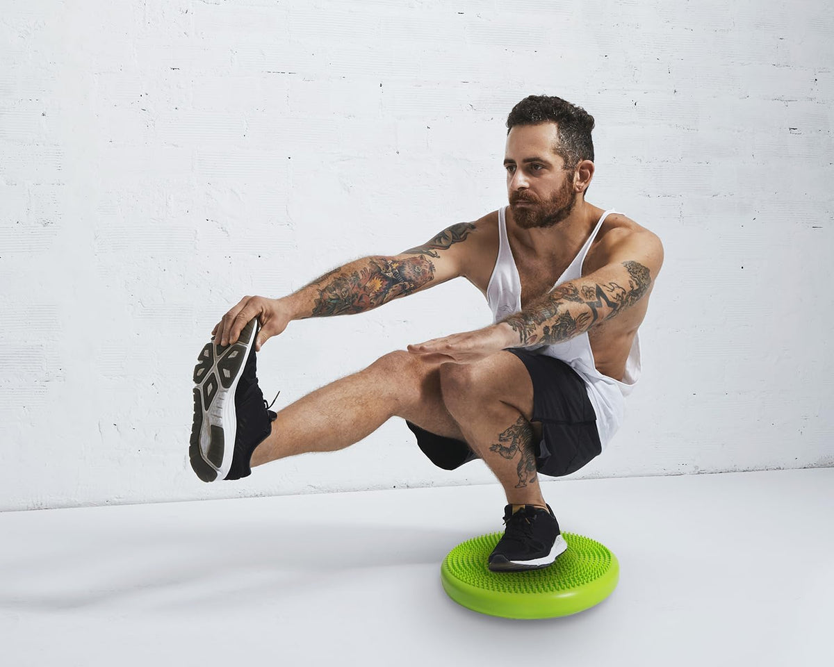 Wobble Cushion Balance Disc for Therapy & Exercise - Sensory Wiggle Seat & Stability Pad