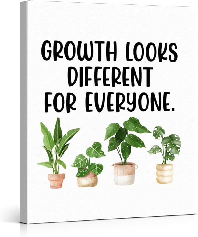 Motivational Wall Art Classroom Decor, Inspirational Mental Health Posters