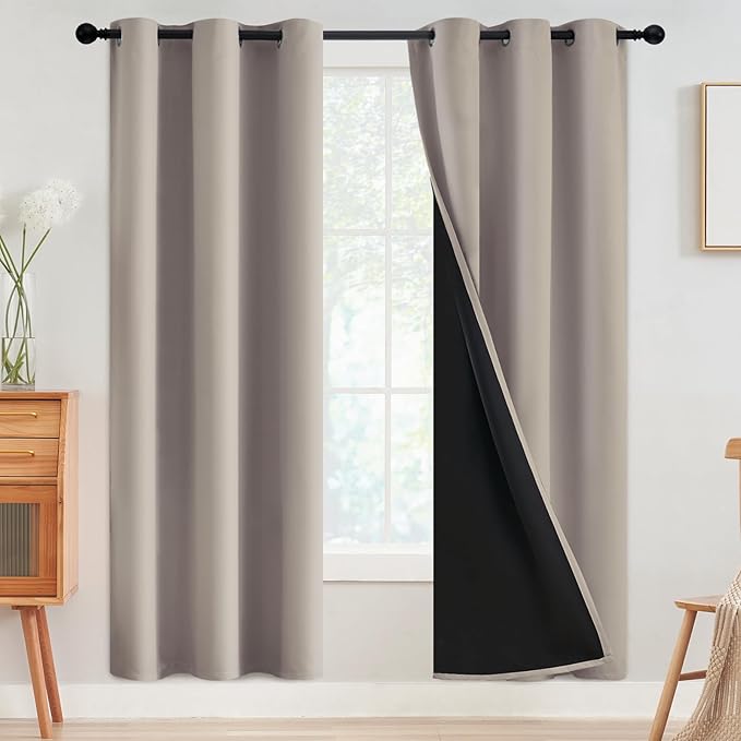 SimpleHome 100% Blackout Curtains