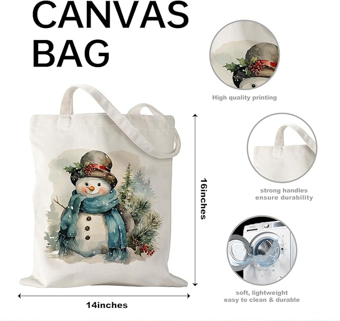 Canvas Bag for Women Grocery Shopping Travel Gym Weekender Vacation Womens Work Tote Bag Gifts