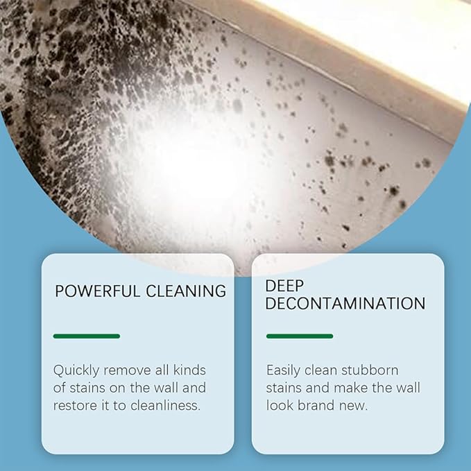 Highly Effective Removal Spray, 8.12 Fl.Oz Wall Cleaner Spray, Multi-surface Cleaner for Wood, Fabric, Tile, Bathrooms & Kitchens (2)