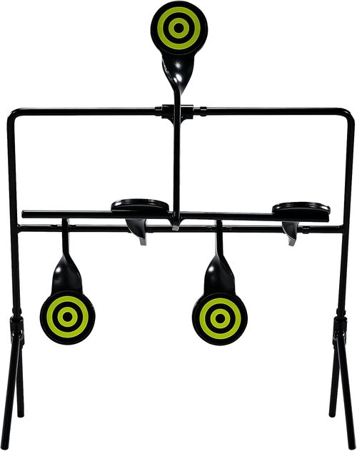 KNINE OUTDOORS Shooting Target - Resetting Airsoft & Rimfire Target for .22/.177 Caliber Guns