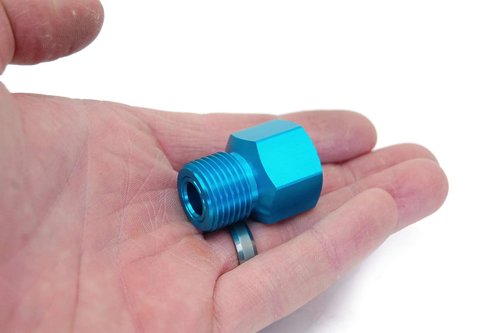 CO2 Paintball Tank Adapter - Interstate Pneumatics WRCO2-5A4 to CGA 320 Male Fitting