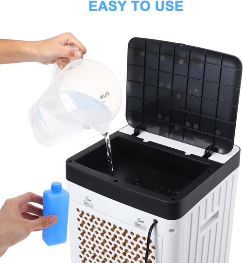 DOITOOL Reusable Ice Packs - 4PCS Portable Cooler Blocks for Air Conditioner & Freezer Use