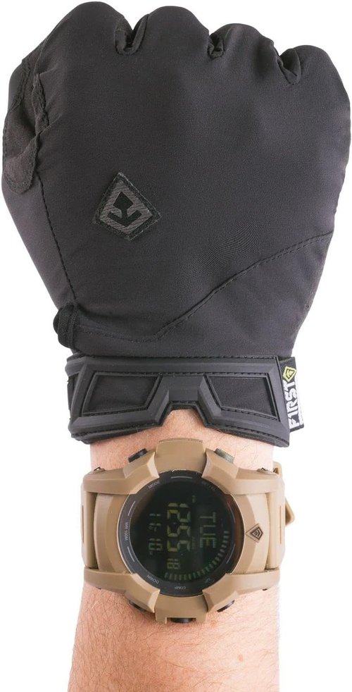 First Tactical Slash Patrol Gloves - Durable Protection for Tactical Operations | Black, Size M-XL