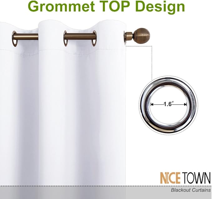NICETOWN Extra Wide and Long Curtain