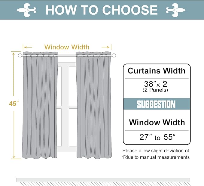 ChrisDowa Grommet Blackout Curtains
