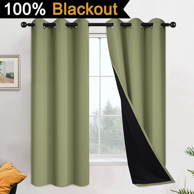 Yakamok 100% Blackout Curtains