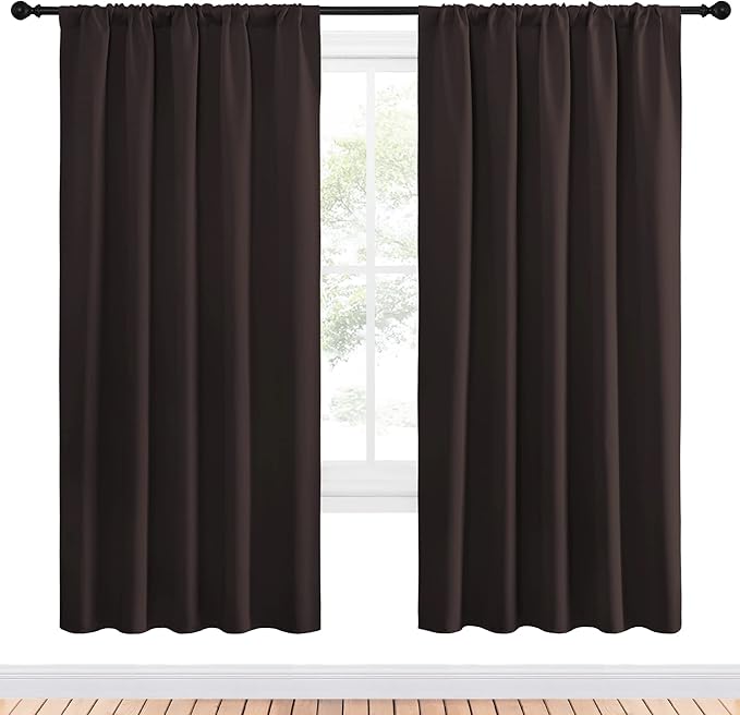 NICETOWN Blackout Curtain Panels 72 inches
