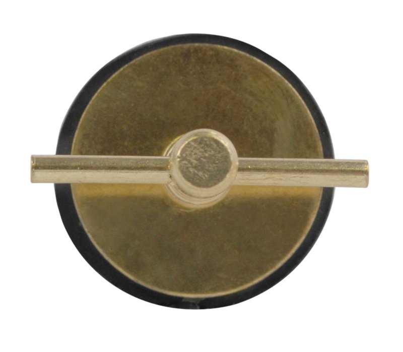 Attwood 11592-3 Brass Plated T-Handle 1-inch Drain Plug