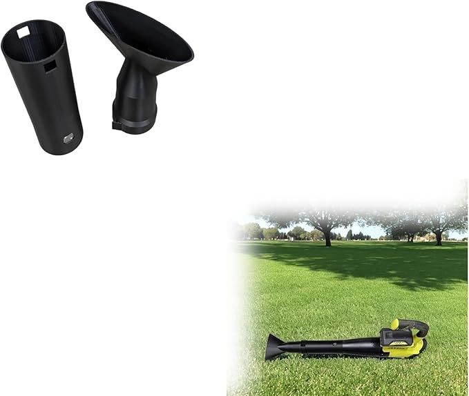 Compatible with Ryobi 40V Leaf Blower RY40402 Wide Nozzle Attachment, High-Efficiency Airflow Upgrade, Durable Snap-On Replacement for Faster Lawn & Driveway Cleaning, Easy Installation