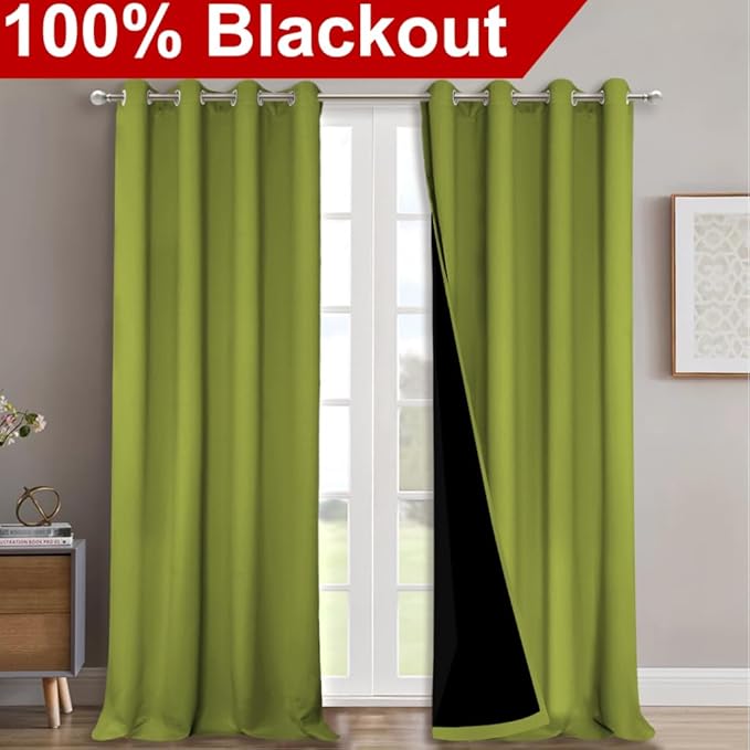 NICETOWN 100% Blackout Curtains