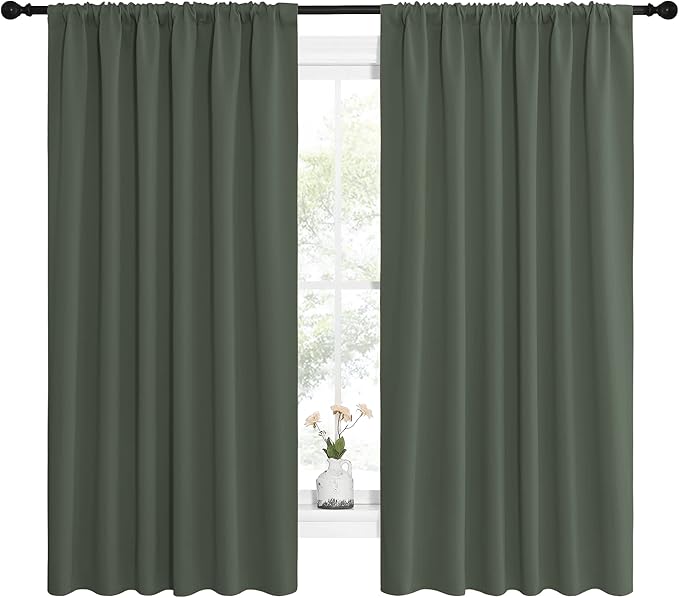 NICETOWN Bedroom Curtains Blackout Draperies