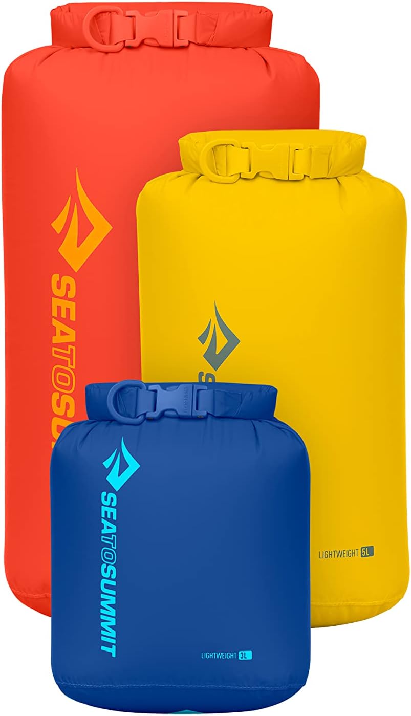 Sea to Summit Lightweight Dry Bag Set - Durable Waterproof Storage for Outdoor Adventures