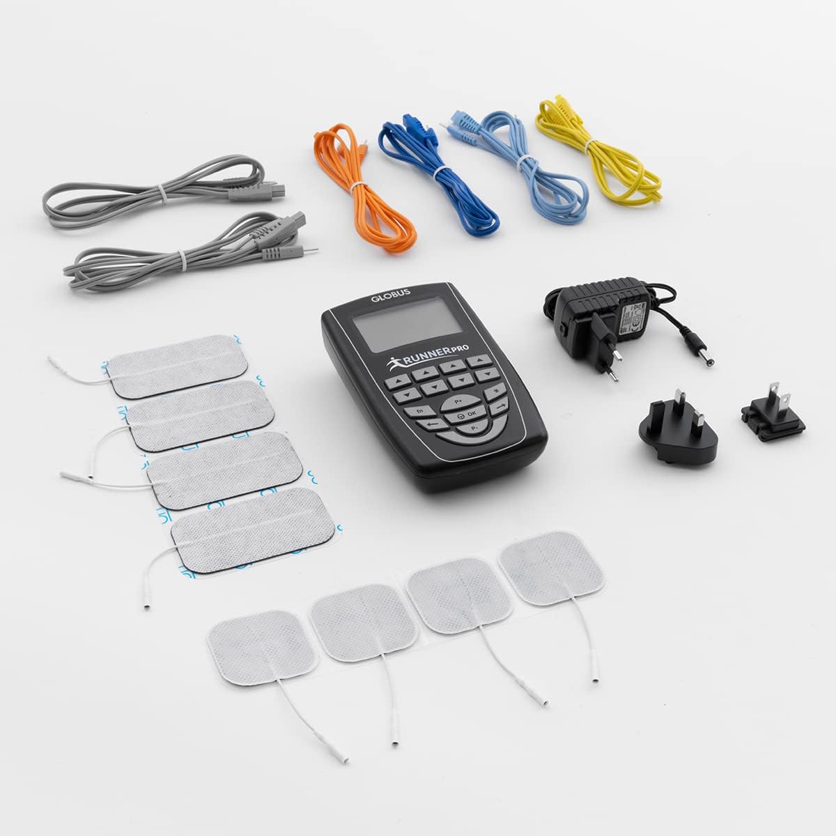 Runner Pro 4-Channel Electrostimulator | 254 Programs for Enhanced Performance & Muscle Recovery