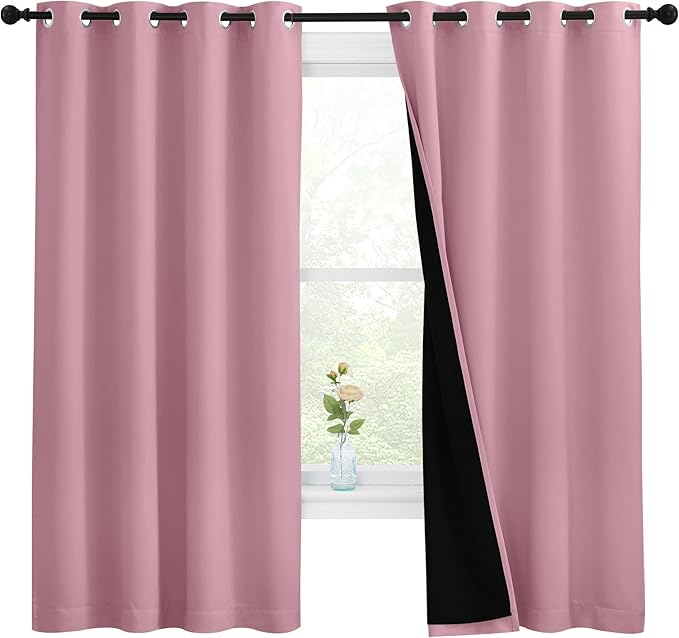 NICETOWN 100% Blackout Curtains