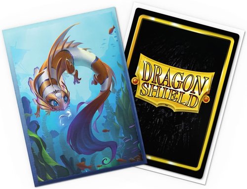 Dragon Shield | Brushed Art Sleeves | Cinderfin | 100 Count - Durable & Smooth TCG Card Protection