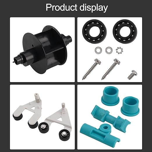 Pool Cleaner for Hayward for AXV621DAT for A-Frame Turbine Replacement, Pools Cleaning Tools Main Turbine Bearings Kit