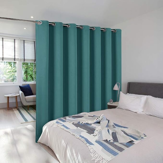 NICETOWN Room Dividers Curtains Screens Partitions, 108 inches Patio Door