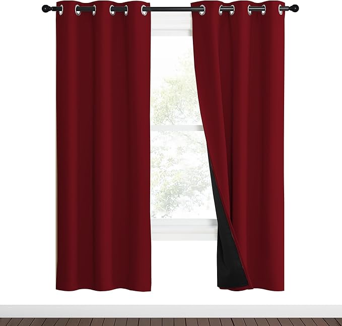 NICETOWN 100% Blackout Curtains
