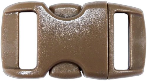 Contoured 3/8" Side Release Buckles - 5, 10, & 20 Pack - 30+ Color Options