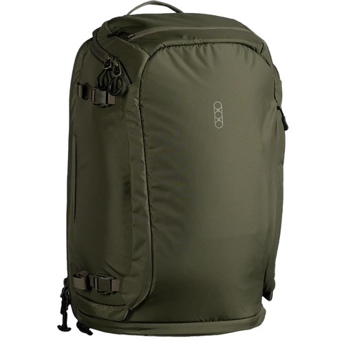 Eberlestock Fade Adapt Pack - EDC Backpack with Expandable Scabbard - Quick Disconnect Weapon Retention Strap - 2,545 C.I. - Olive