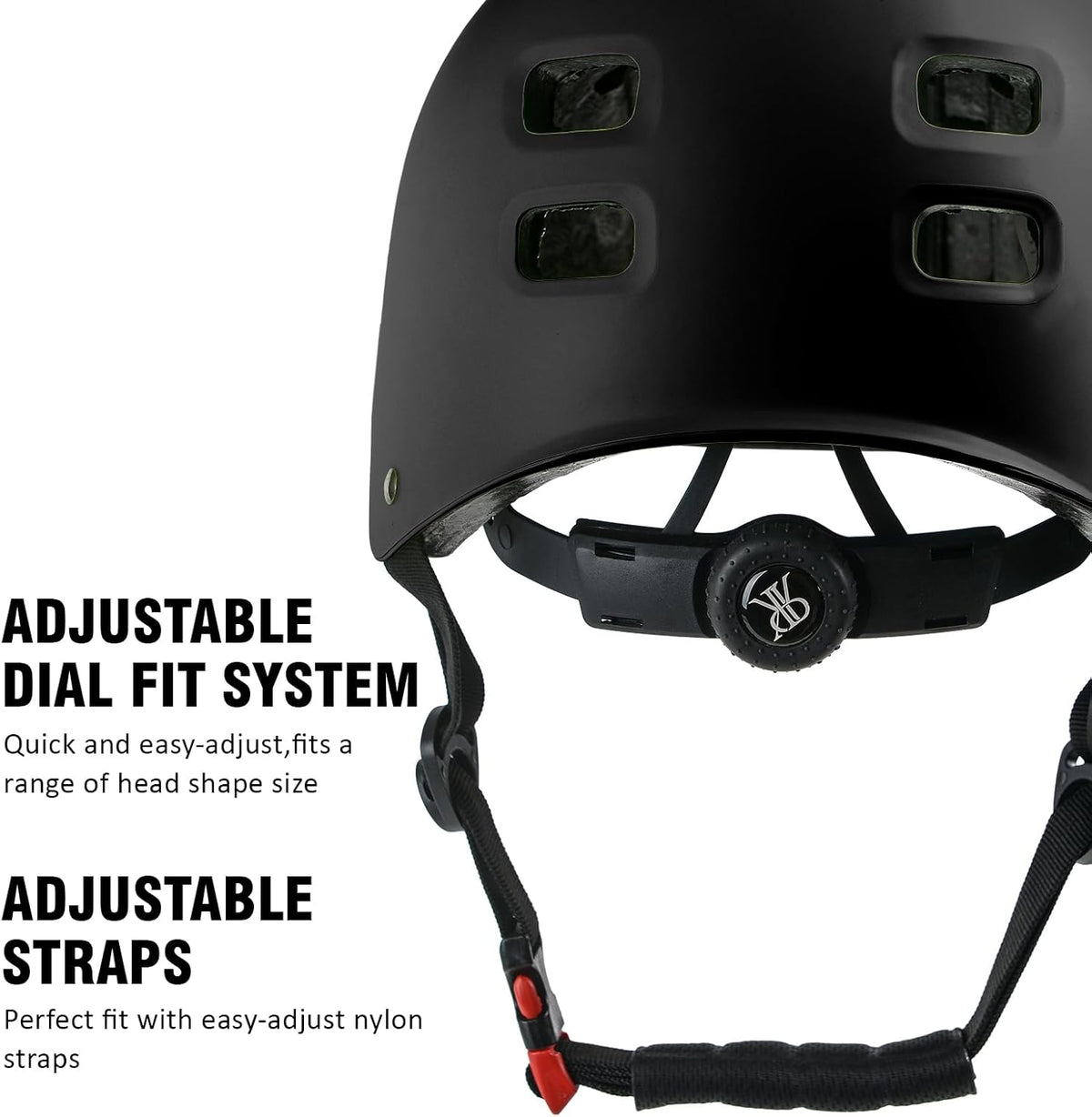 Skiennix Youth Bike Helmet - Adjustable Multi-Sport Protection for Kids Aged 3-14 | Skateboard & BMX