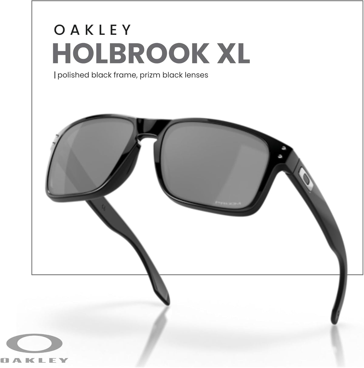 OAKLEY Holbrook OO9102 Square Sunglasses for Men+ Bundle Accessory Leash Kit, Microfiber Pouch