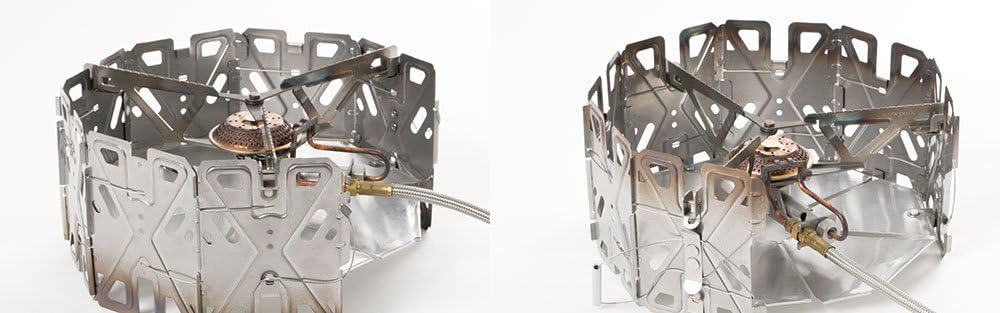 Snow Peak GeoShield Portable Camping Stove - Lightweight & Durable, One Size