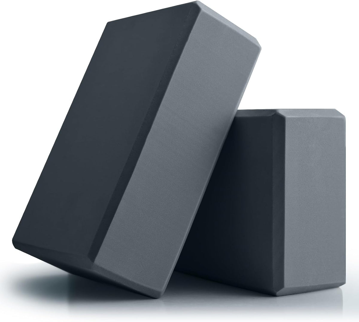 Skiennix Yoga Blocks - 2 Pcs EVA Foam Bricks for Stretching & Meditation | 9"x6"x3" Size
