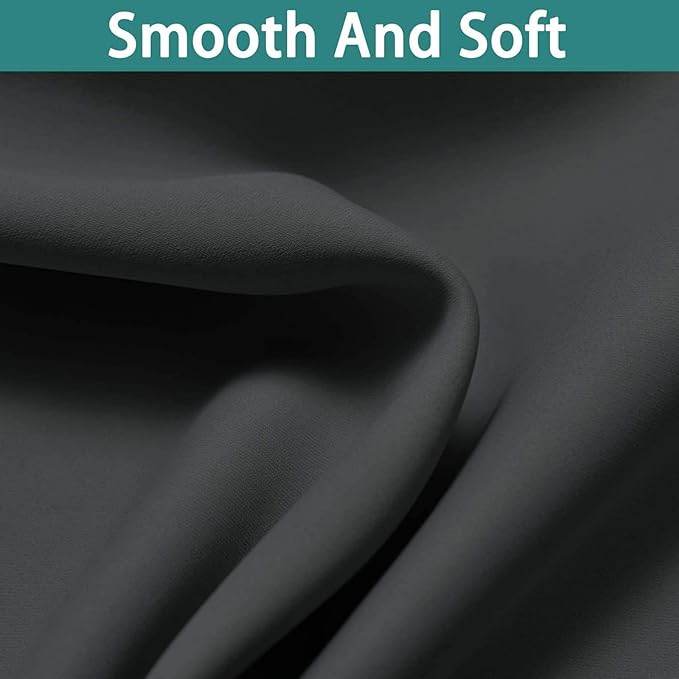 Yakamok Extra Wide Blackout Full Shading Curtains