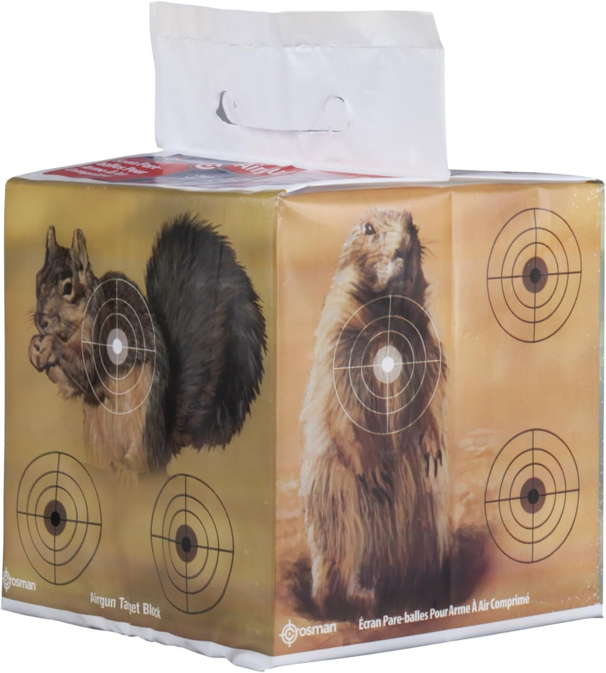 Crosman CSLT Metal Spinning Target - Durable Black Design for Enhanced Shooting Practice