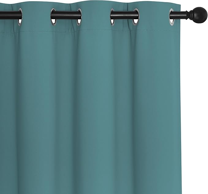 NICETOWN Blackout Curtains for Sliding Glass Door Room Divider Noise Reduce