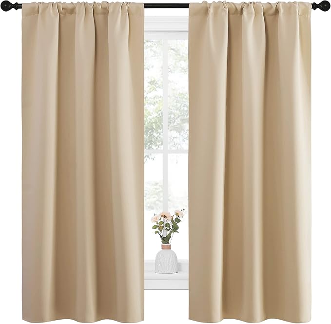 NICETOWN Blackout Room Darkening Curtains