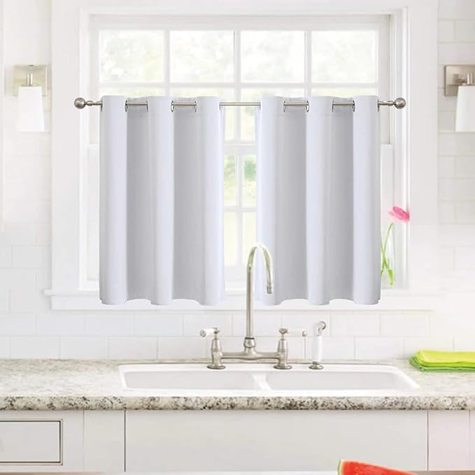 ChrisDowa Small Window Curtains