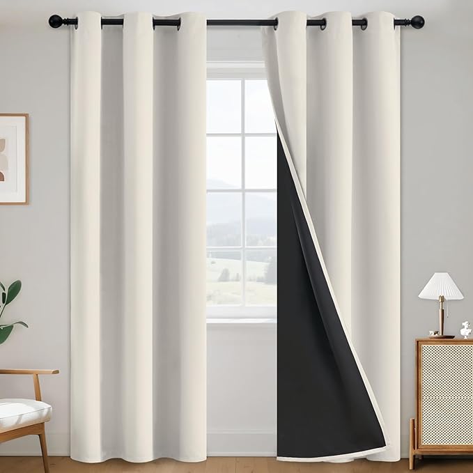 SimpleHome 100% Blackout Curtains
