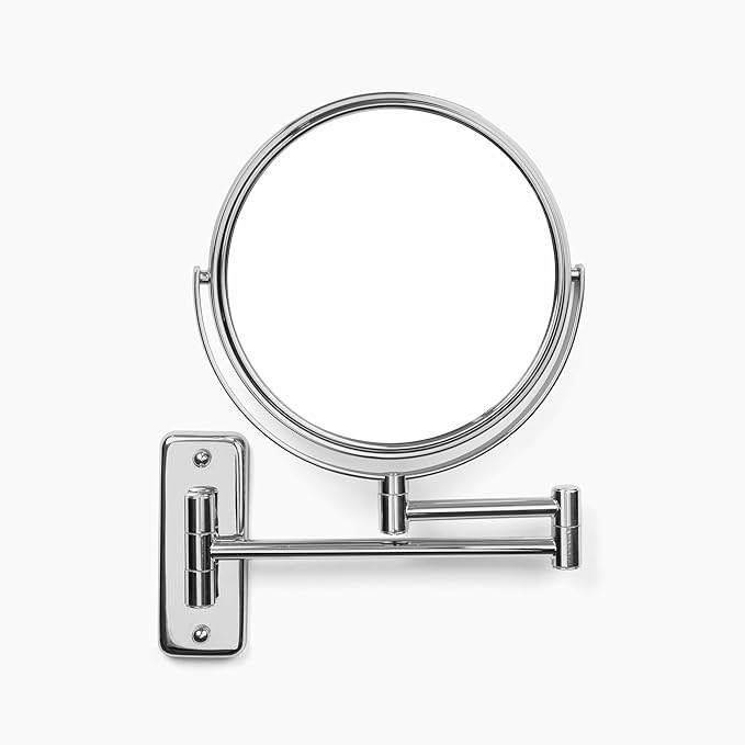 JERDON Wall-Mounted Magnifying Mirror