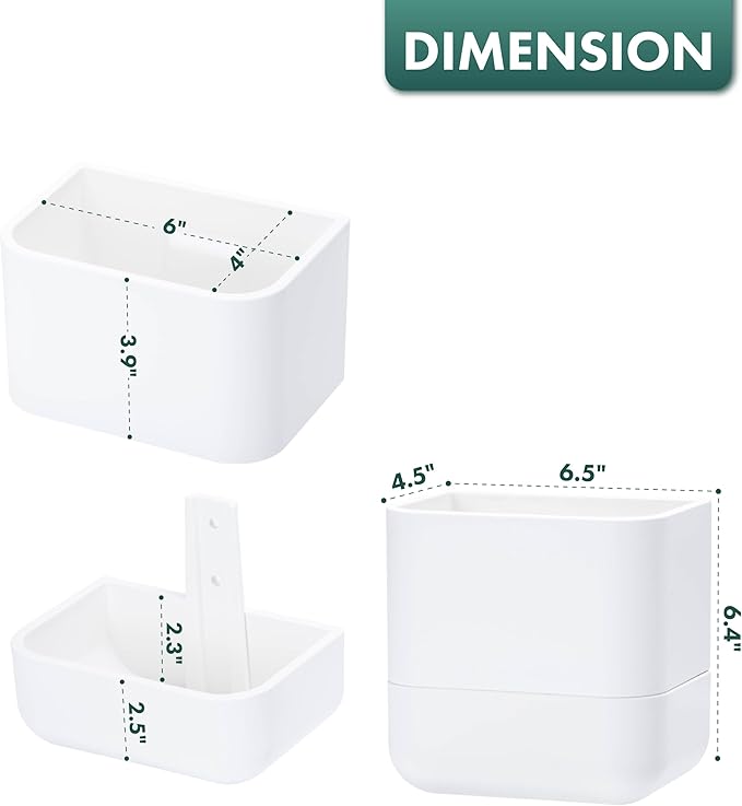 Phoenix Vine 6.5 Inch Wall Mounted Self-Watering Planter Pot