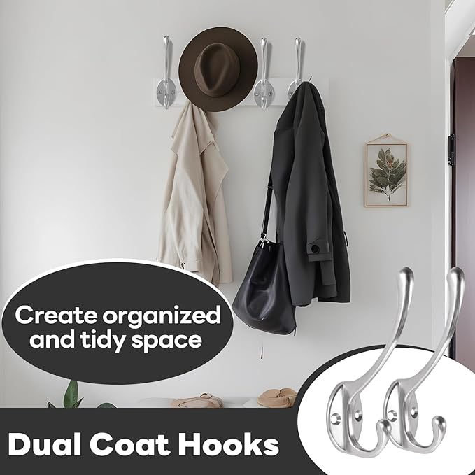 Wall Hooks for Hanging, for Living Room, Bedroom for Towel