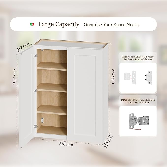 Kisart Laundry Room Cabinets Wall Mounted