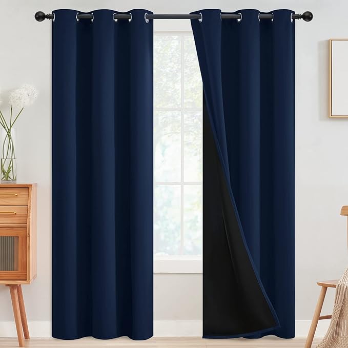 SimpleHome 100% Blackout Curtains