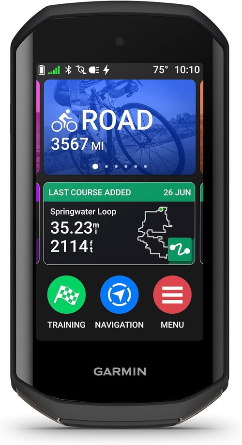 Garmin Edge® 1050 Cycling Computer - Vivid Color Touchscreen, Built-in Speaker & Advanced Training Features