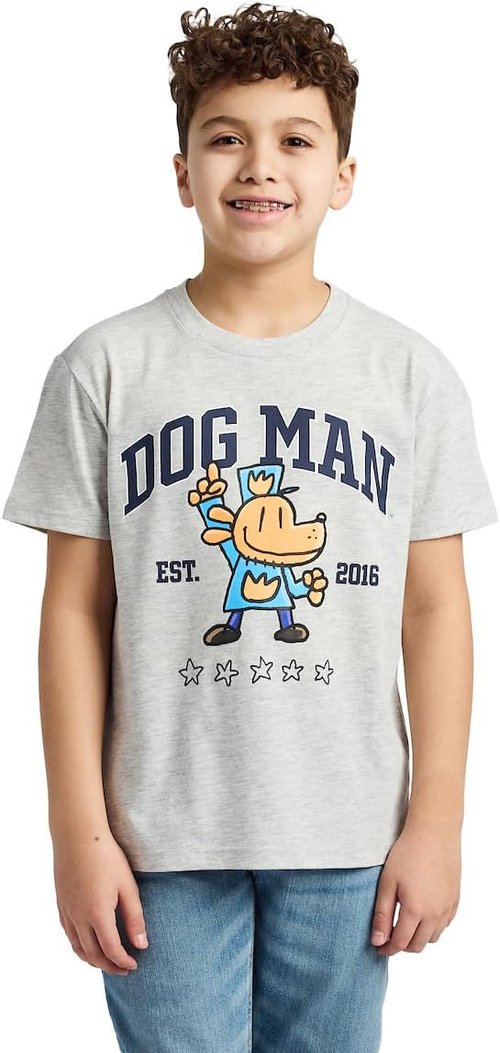 Dog Man 16 | Boy's 2-Pack Baseball Jersey and Tee Set - Fun & Stylish Playwear