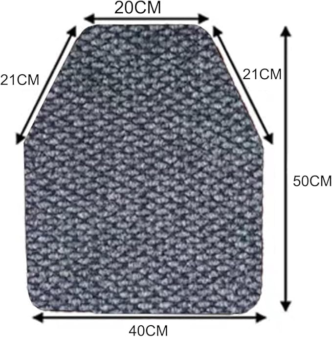 2 Pack Urinal Mat for Men's Restroom, Washable Bathroom Urinal Pads, Water Absorbent Pee Pad, Professional Non-Slip Urinal Floor Mats for Commercial Restrooms