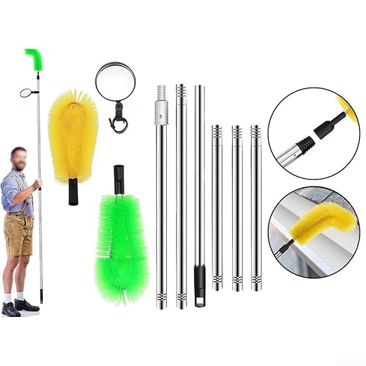 Adjustable Telescopic Gutter Cleaning Tool - Safe Effective Gutter Cleaner Homeowners DIY Enthusiasts(05)