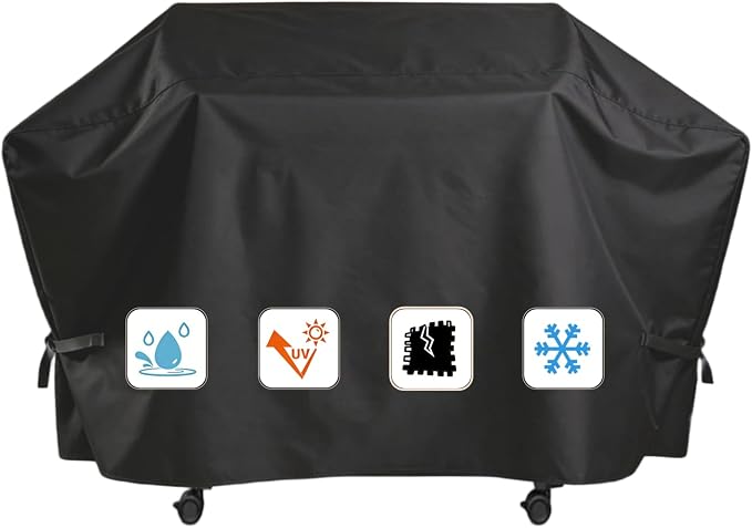 Grill Cover for Blackstone Bronco 3-Burner 28" XL Flat Top Grill,Nexgrill Daytona 36 4-Burner Gas Griddle - Heavy Duty Waterproof Fade Resistant for Blackstone Bronco 28in XL Griddle Accessories