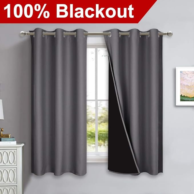 NICETOWN 100% Blackout Curtains